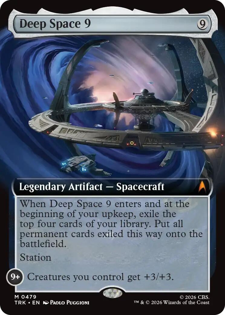 Image for Deep Space 9 (Extended Art) (Star Trek) (479) (TRK) - Magic: The Gathering