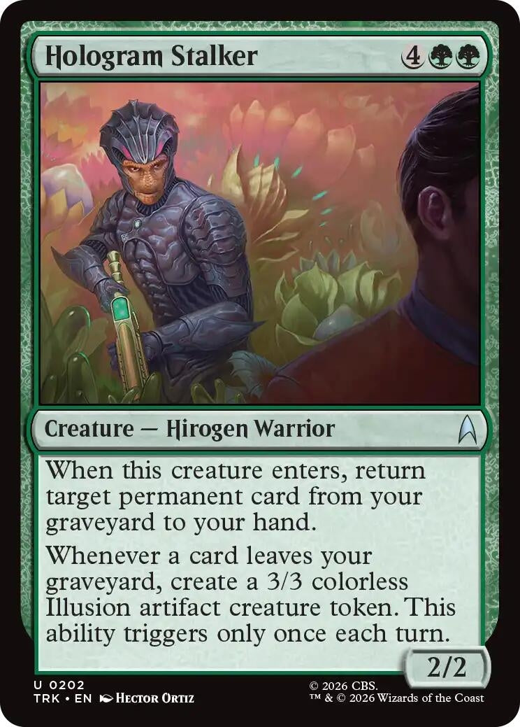 Image for Hologram Stalker (Star Trek) (202) (TRK) - Magic: The Gathering