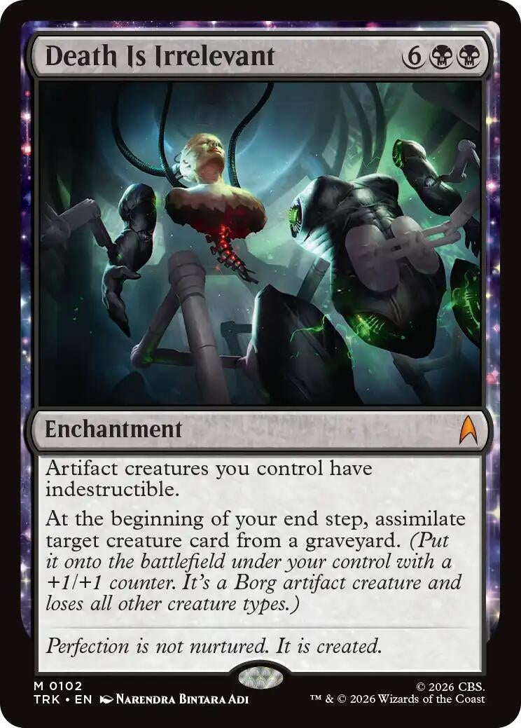Image for Death Is Irrelevant (Star Trek) (102) (TRK) - Magic: The Gathering