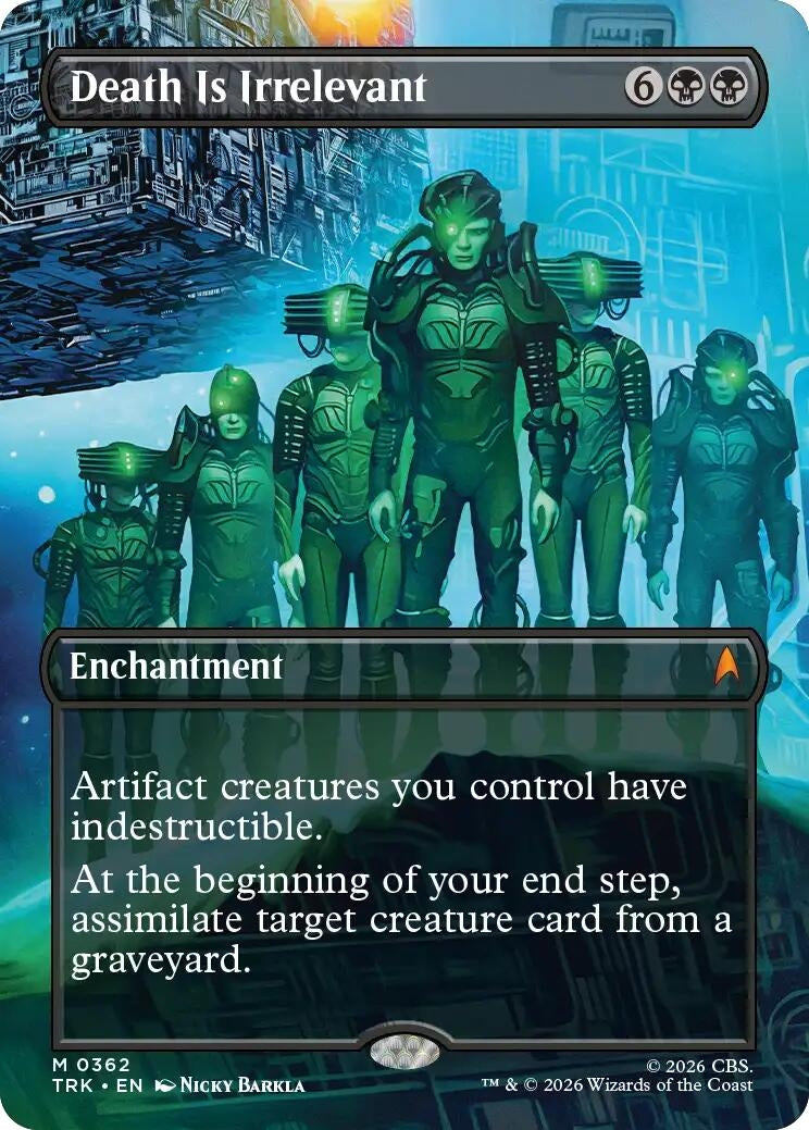 Image for Death Is Irrelevant (Borderless) (Star Trek) (362) (TRK) - Magic: The Gathering