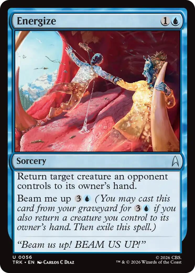 Image for Energize (Star Trek) (56) (TRK) - Magic: The Gathering