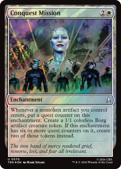 Conquest Mission (Surge Foil) (Star Trek) (570) (TRK)