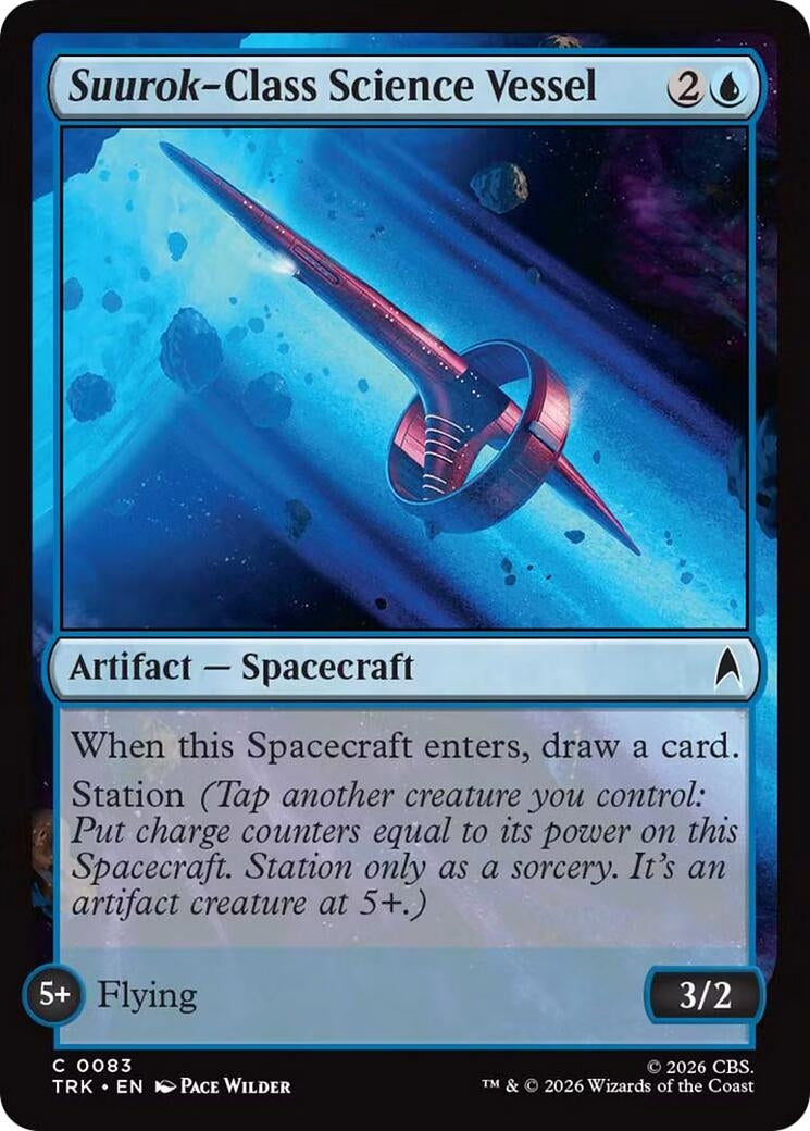 Image for Suurok-Class Science Vessel (Star Trek) (83) (TRK) - Magic: The Gathering