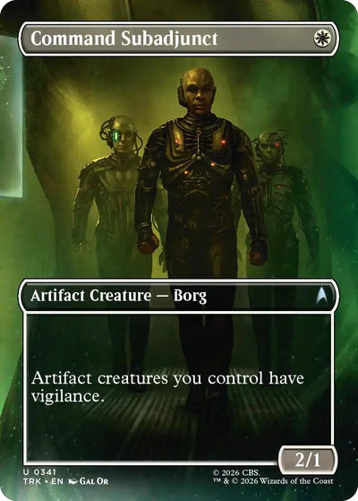 Command Subadjunct (Borderless) (Star Trek) (341) (TRK)