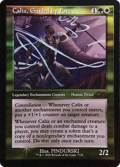 Calix, Guided by Fate (Retro Frame) (Secret Lair Drop Series) (7151) (SLD)
