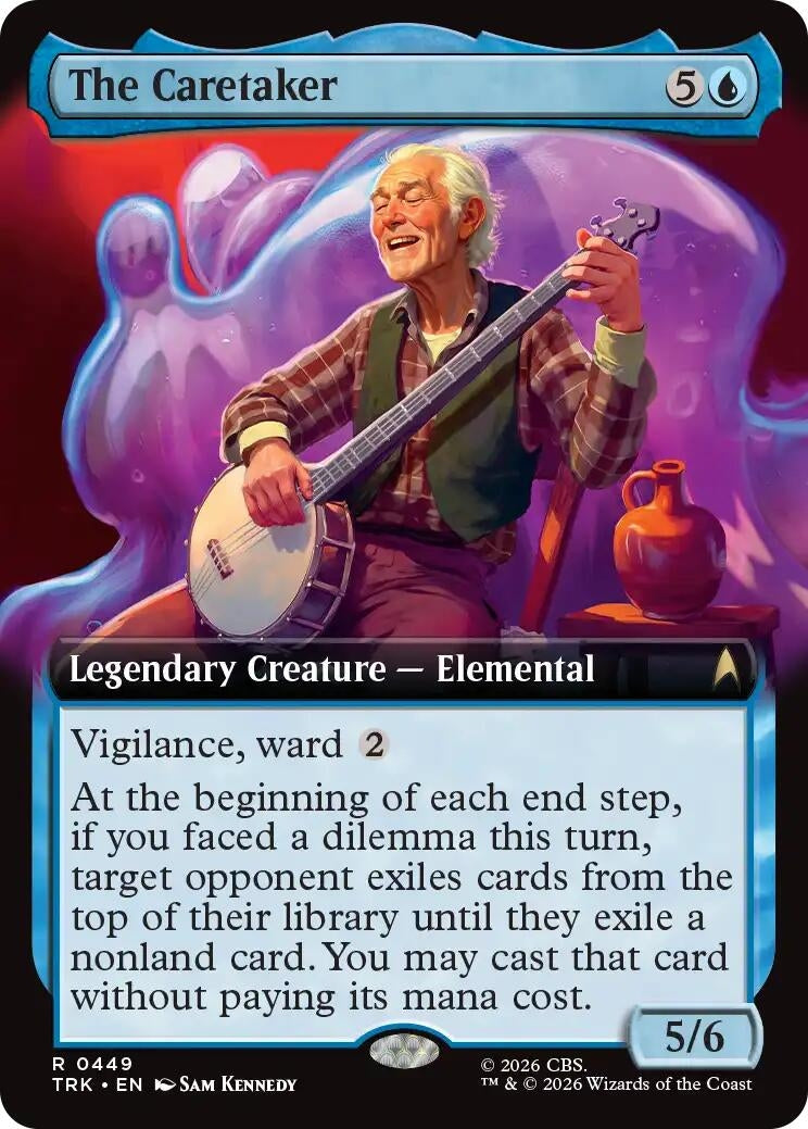 Image for The Caretaker (Extended Art) (Star Trek) (449) (TRK) - Magic: The Gathering