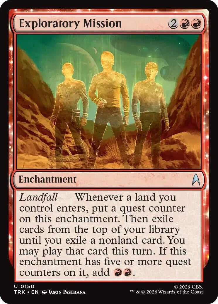 Image for Exploratory Mission (Star Trek) (150) (TRK) - Magic: The Gathering