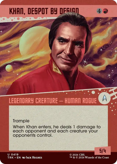 Khan, Despot by Design (Showcase) (Star Trek) (419) (TRK)