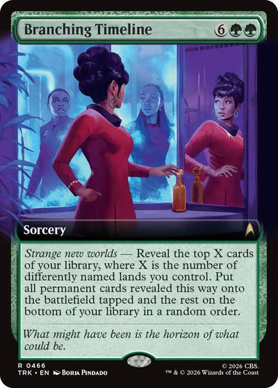 Branching Timeline (Extended Art) (Star Trek) (466) (TRK)