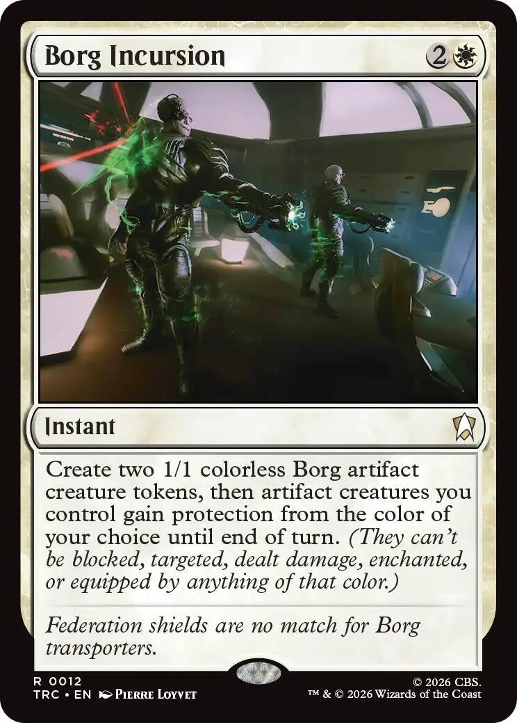 Image for Borg Incursion (Commander: Star Trek) (12) (TRC) - Magic: The Gathering