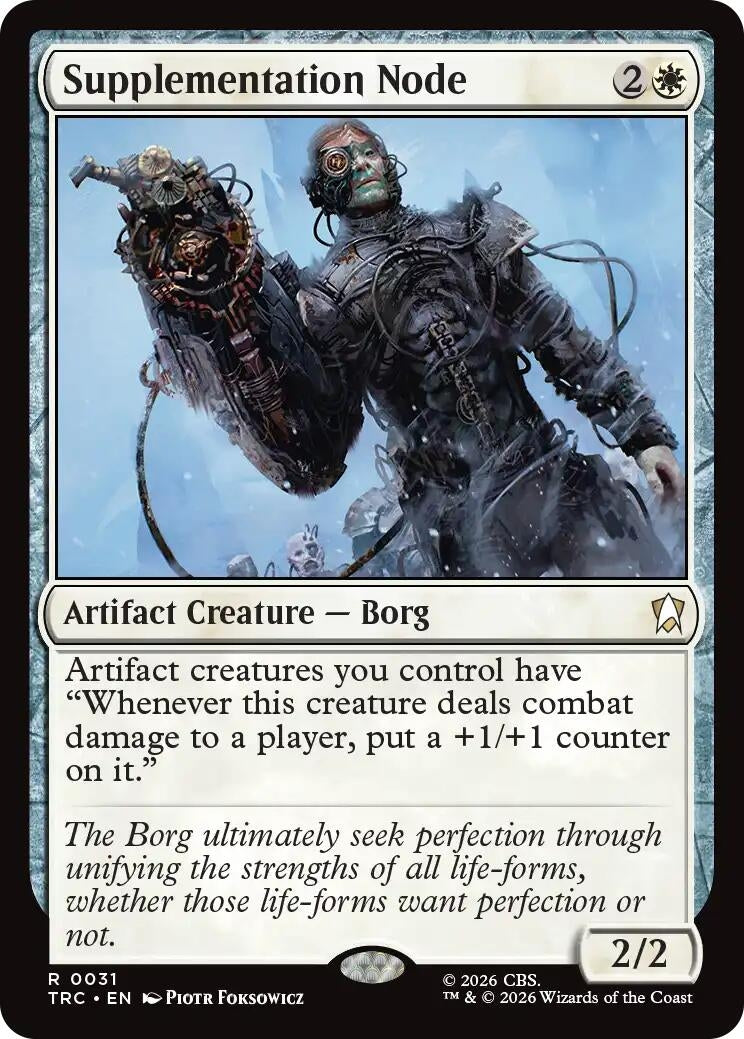 Image for Supplementation Node (Commander: Star Trek) (31) (TRC) - Magic: The Gathering