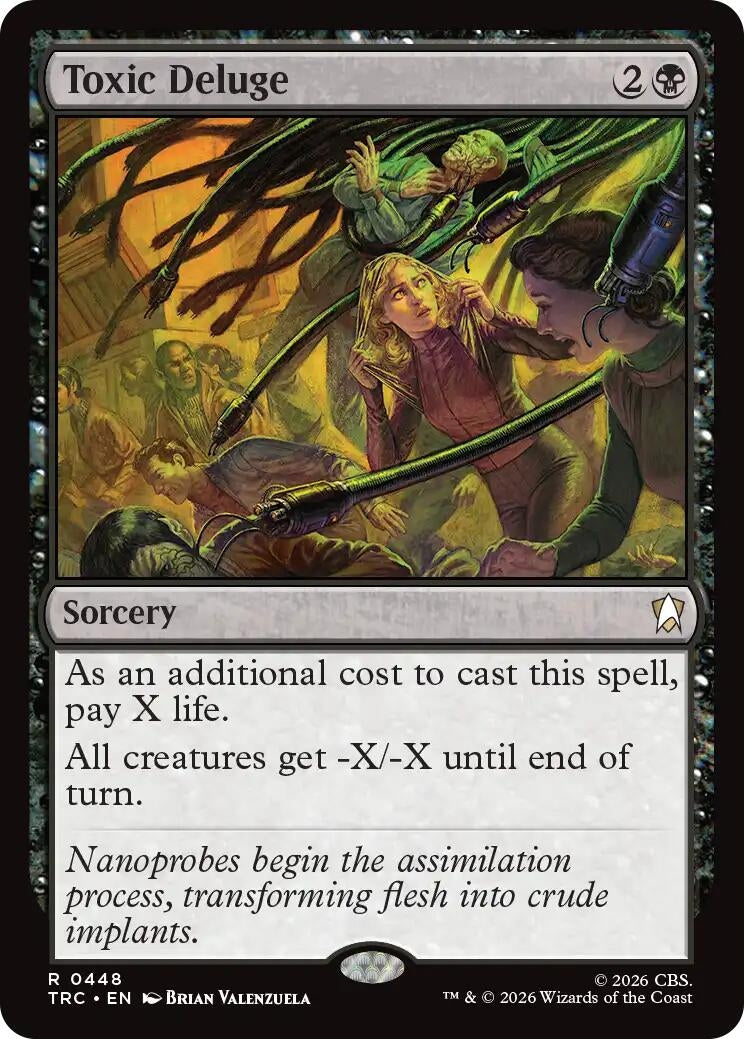 Image for Toxic Deluge (Commander: Star Trek) (448) (TRC) - Magic: The Gathering