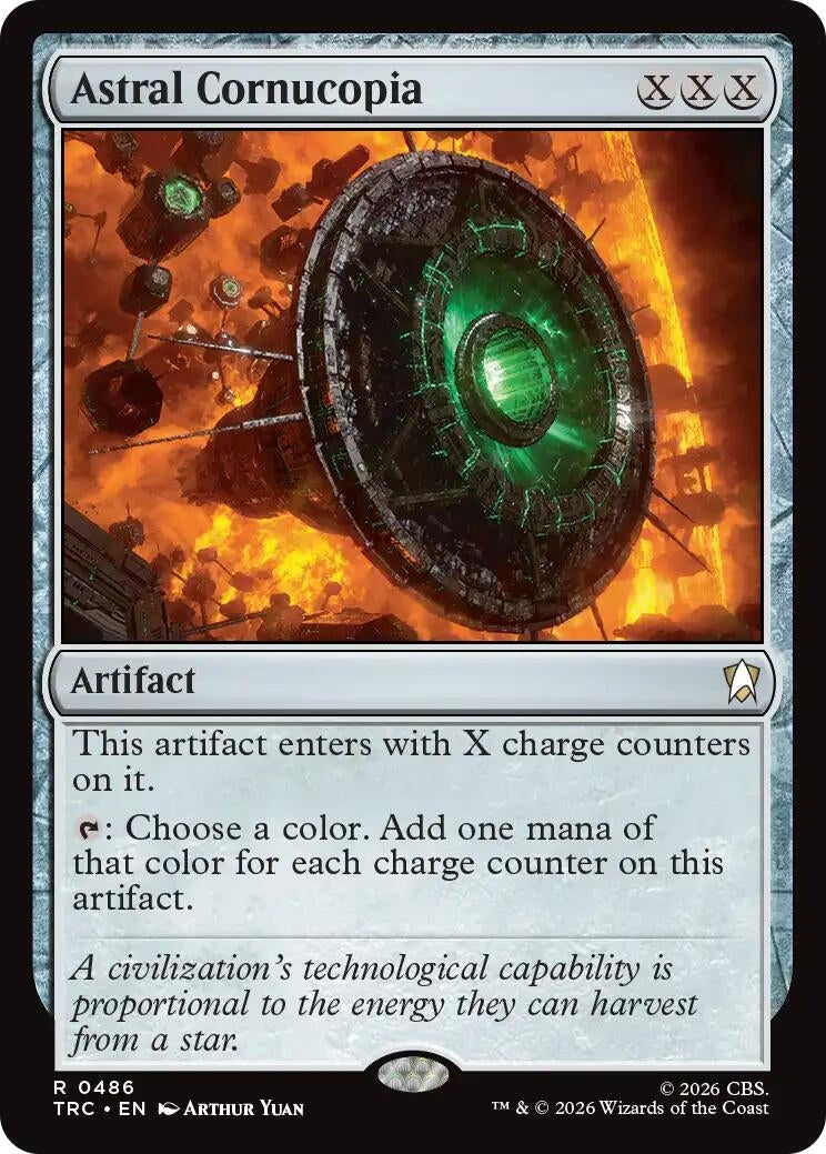 Image for Astral Cornucopia (Commander: Star Trek) (486) (TRC) - Magic: The Gathering