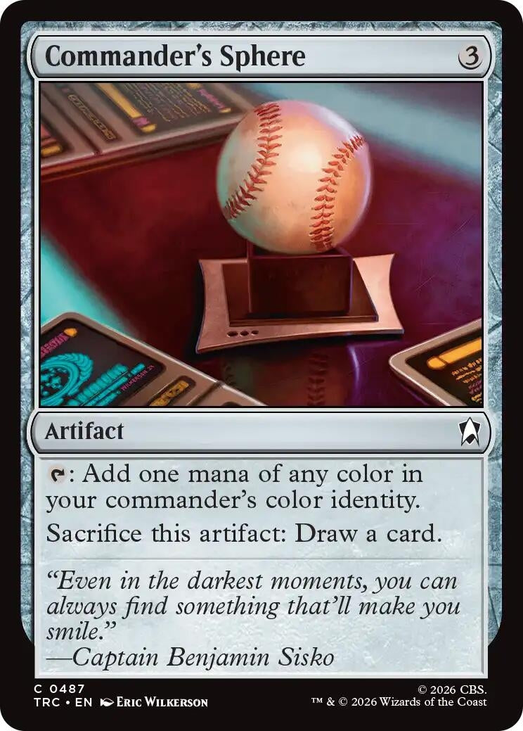 Image for Commander's Sphere (Commander: Star Trek) (487) (TRC) - Magic: The Gathering