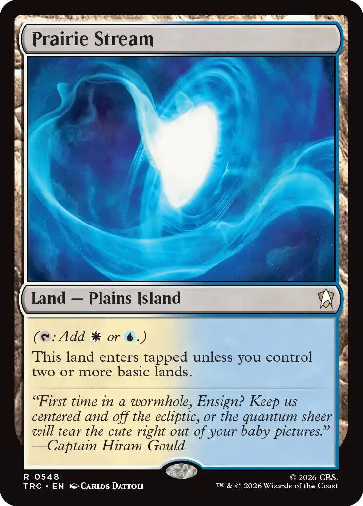 Image for Prairie Stream (Commander: Star Trek) (548) (TRC) - Magic: The Gathering