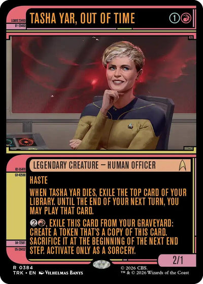 Tasha Yar, Out of Time (Showcase) (Star Trek) (384) (TRK)