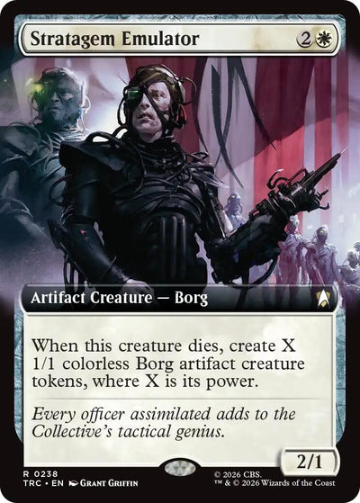 Stratagem Emulator (Extended Art) (Commander: Star Trek) (238) (TRC)