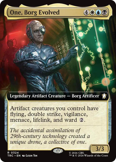 One, Borg Evolved (Extended Art) (Commander: Star Trek) (324) (TRC)