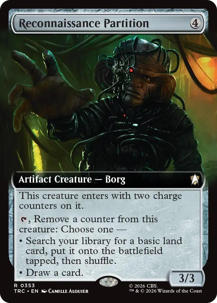 Image for Reconnaissance Partition (Extended Art) (Commander: Star Trek) (353) (TRC) - Magic: The Gathering