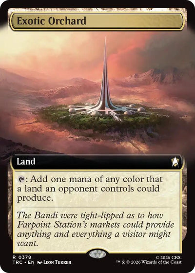 Exotic Orchard (Extended Art) (Commander: Star Trek) (378) (TRC)