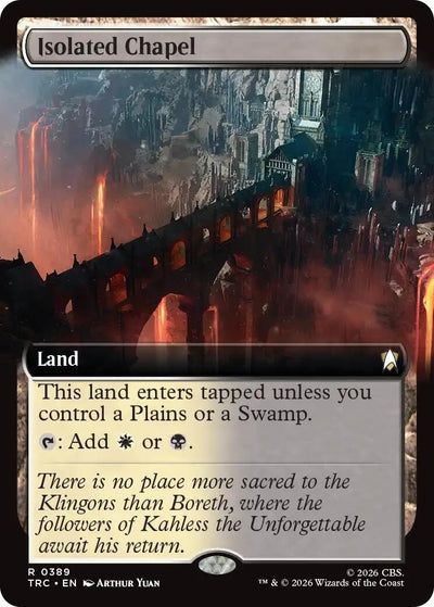 Isolated Chapel (Extended Art) (Commander: Star Trek) (389) (TRC)
