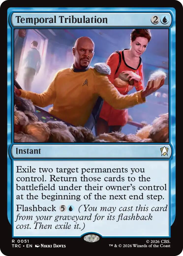 Image for Temporal Tribulation (Commander: Star Trek) (51) (TRC) - Magic: The Gathering