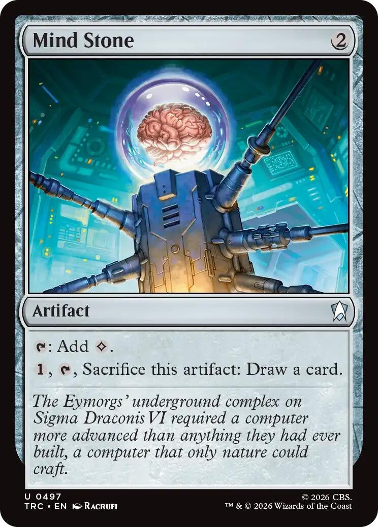 Image for Mind Stone (Surge Foil) (Commander: Star Trek) (497) (TRC) - Magic: The Gathering