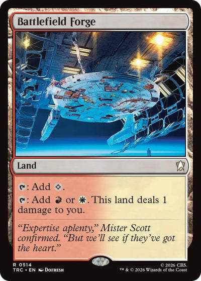 Battlefield Forge (Commander: Star Trek) (514) (TRC)