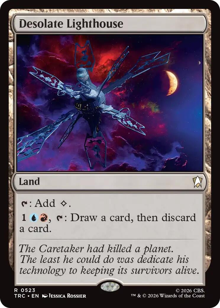 Image for Desolate Lighthouse (Commander: Star Trek) (523) (TRC) - Magic: The Gathering
