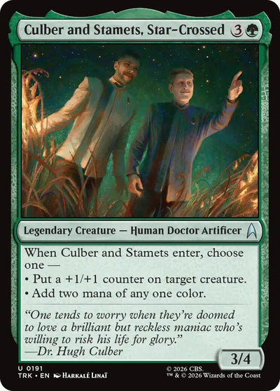 Culber and Stamets, Star-Crossed (Star Trek) (191) (TRK)
