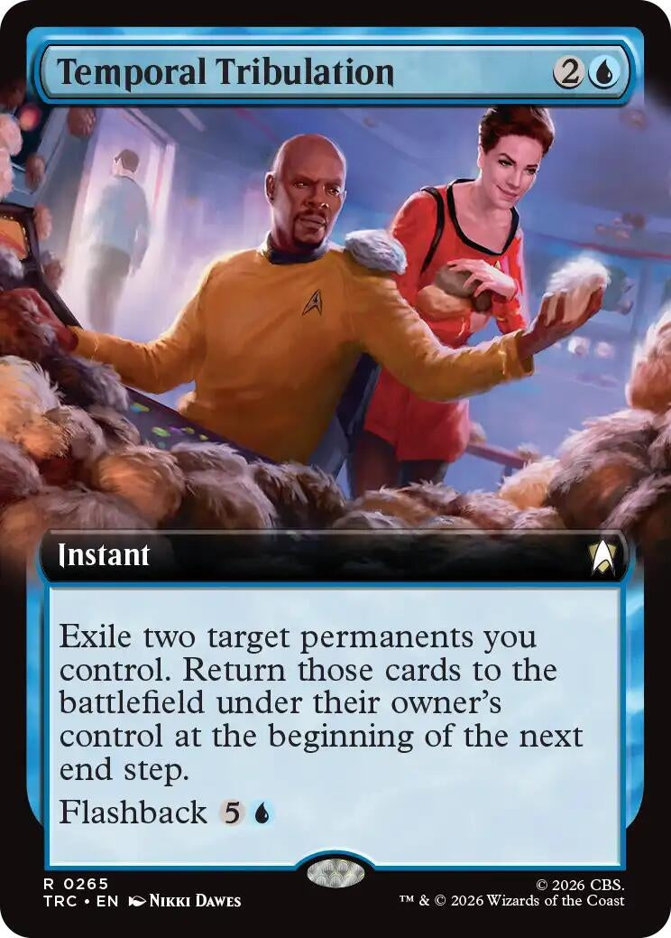 Image for Temporal Tribulation (Extended Art) (Commander: Star Trek) (265) (TRC) - Magic: The Gathering