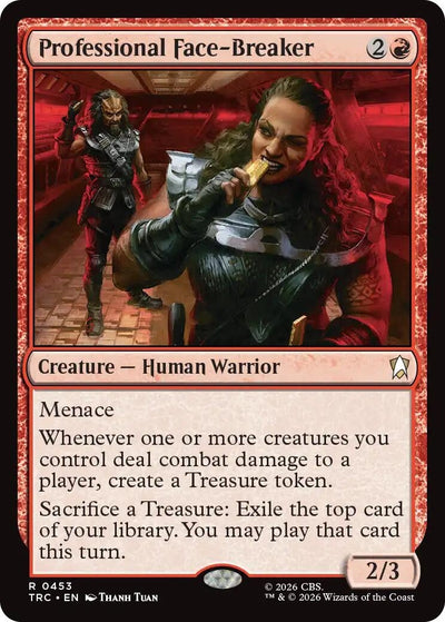 Professional Face-Breaker (Surge Foil) (Commander: Star Trek) (TRC)