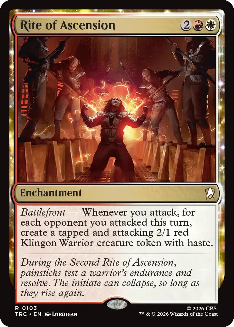 Image for Rite of Ascension (Commander: Star Trek) (TRC) - Magic: The Gathering