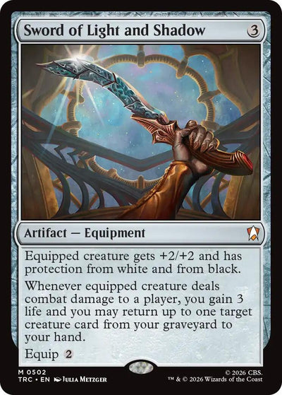 Sword of Light and Shadow (Surge Foil) (Commander: Star Trek) (TRC)