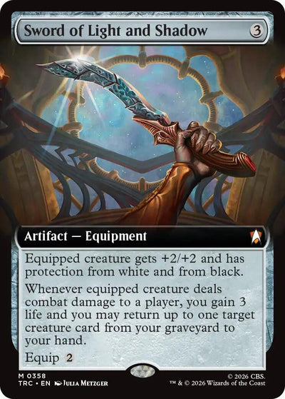 Sword of Light and Shadow (Extended Art) (Commander: Star Trek) (358) (TRC)