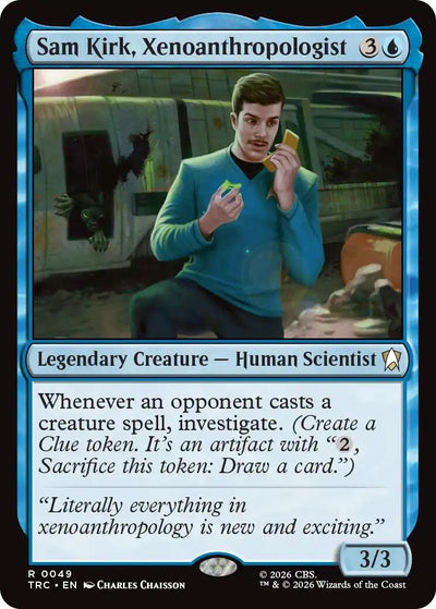 Sam Kirk, Xenoanthropologist (Commander: Star Trek) (49) (TRC)