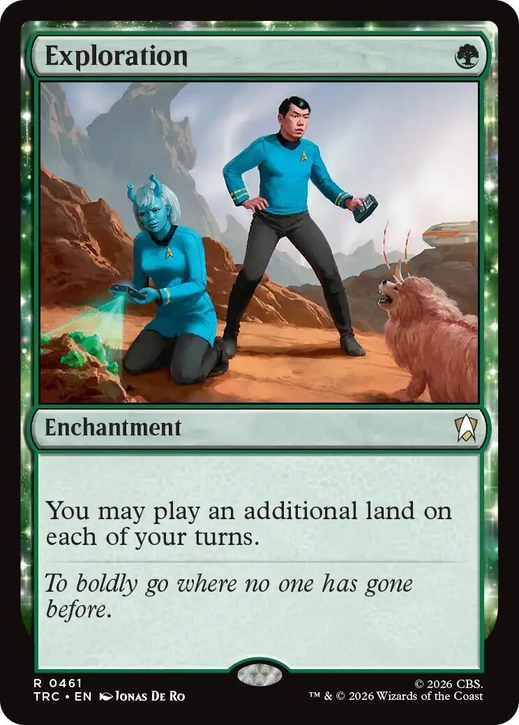 Image for Exploration (Commander: Star Trek) (461) (TRC) - Magic: The Gathering