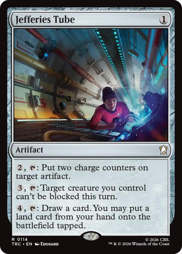 Image for Jefferies Tube (Commander: Star Trek) (114) (TRC) - Magic: The Gathering