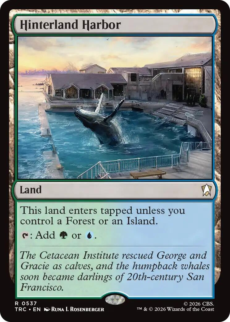 Image for Hinterland Harbor (Commander: Star Trek) (537) (TRC) - Magic: The Gathering