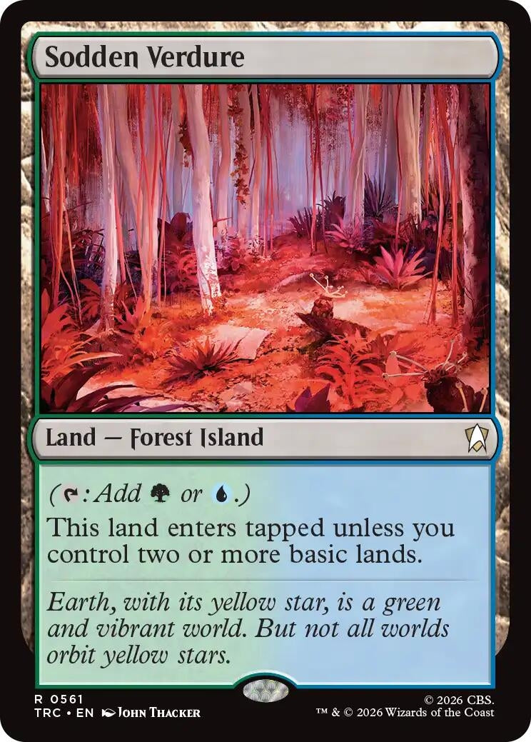 Image for Sodden Verdure (Commander: Star Trek) (561) (TRC) - Magic: The Gathering