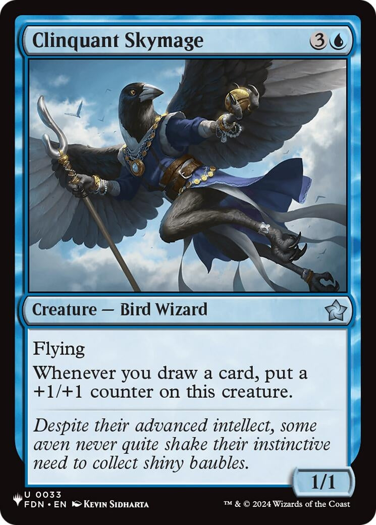 Image for Clinquant Skymage (The List Reprints) (LIST) - Magic: The Gathering