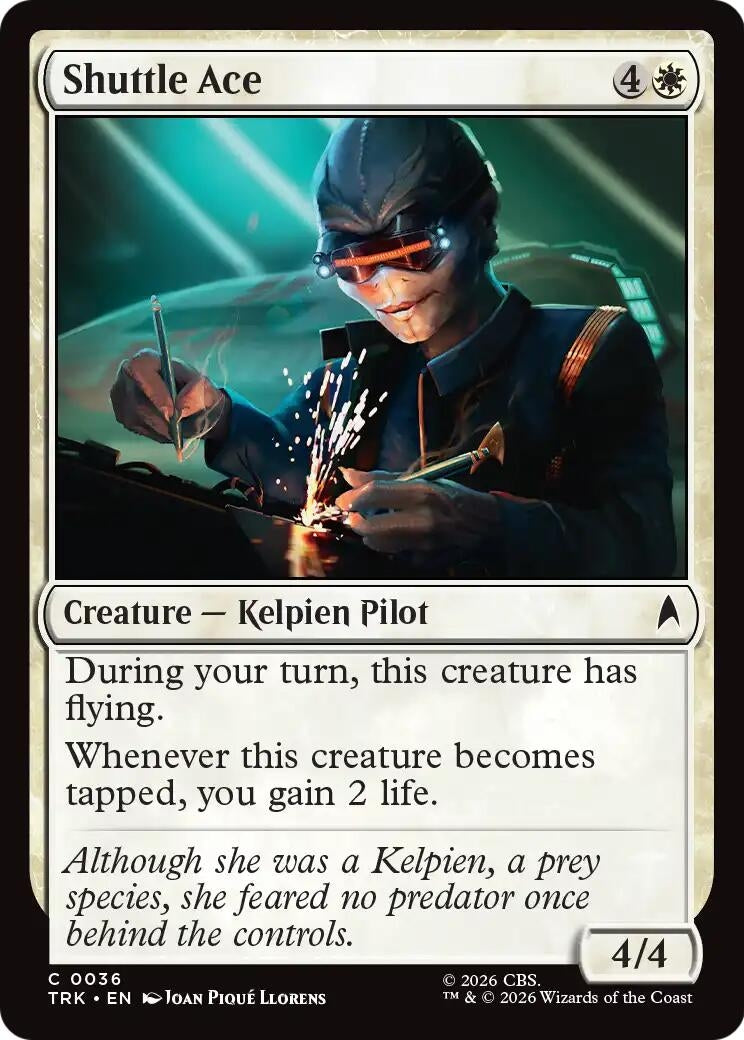 Image for Shuttle Ace (Star Trek) (TRK) - Magic: The Gathering