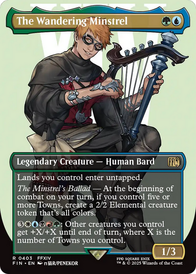 The Wandering Minstrel (Borderless) [FINAL FANTASY]