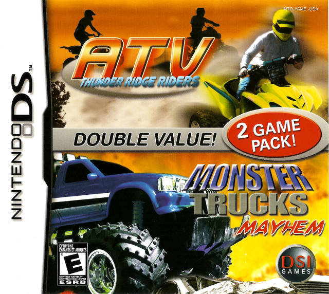 2-in-1 ATV Thunder Ridge Riders & Monster Trucks Mayhem - ds