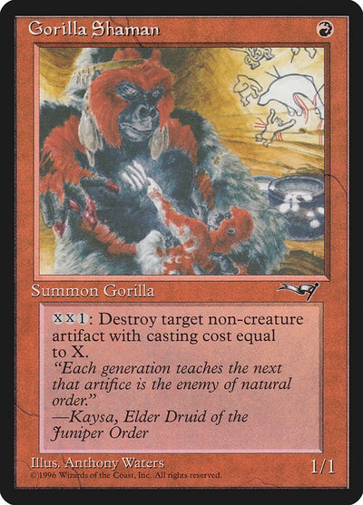 Gorilla Shaman (Holding Baby) (107)
