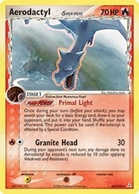 Aerodactyl (Delta Species) (35/110) (Holon Phantoms) (HP)