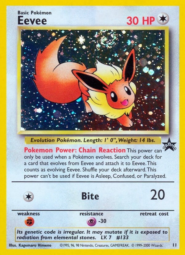 Image for Eevee (WoTC Promo) (11/53) - Pokemon