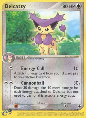 Delcatty (29/109) [EX: Ruby & Sapphire]