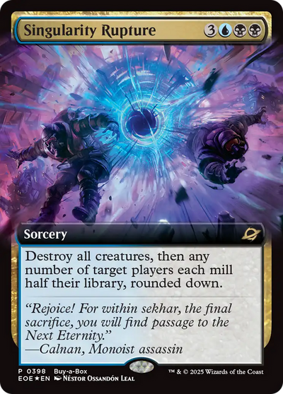Singularity Rupture [Edge of Eternities Promo Pack]
