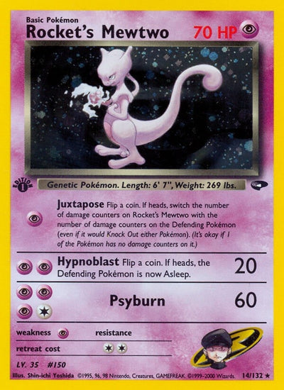 Rocket's Mewtwo (Gym Challenge) (014/132)